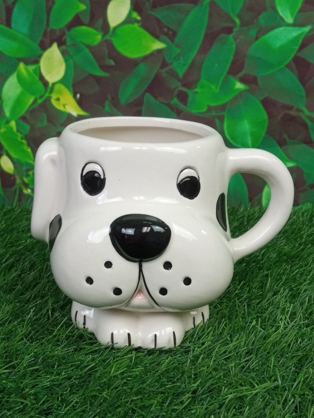 🏠 Ceramic Dog Face Coffee Mug